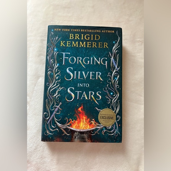 Brigid Kemmerer “Forging Silver Into Stars” Barnes & Noble Excl Signed Edition - Picture 1 of 9